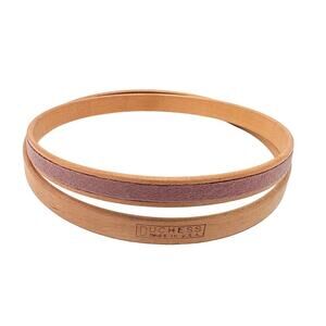 Vintage Duchess Embroidery Hoop 5.25" Felt Cushion Lined Wood Made In USA Small